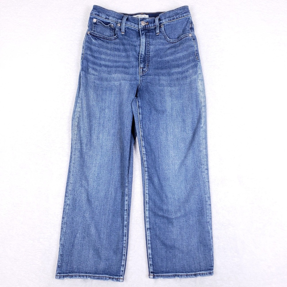 Madewell Light Blue Wide Leg Jeans